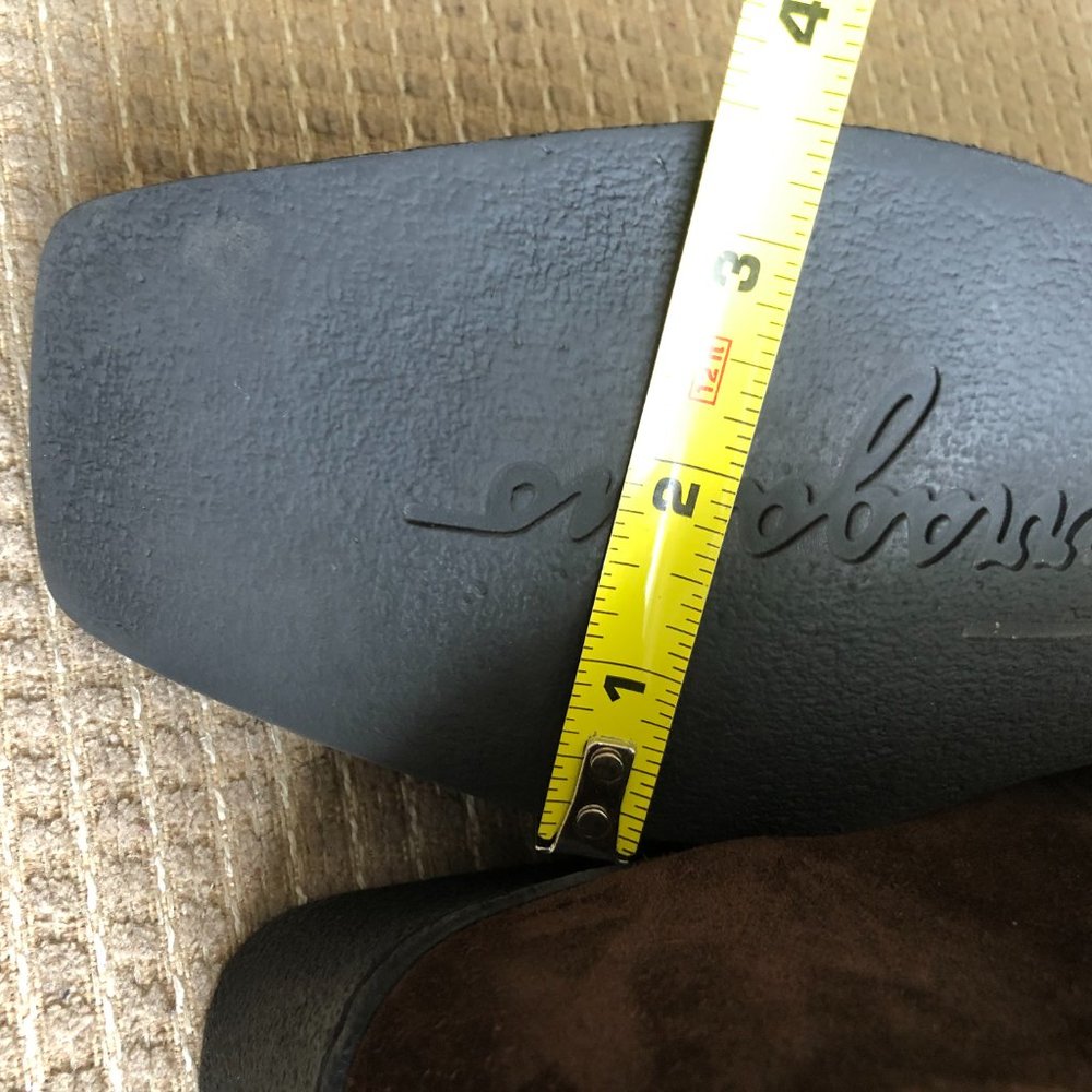 Salvatore Ferragamo Cobbie Women's Brown SuedeBoot - Picture 13 of 14